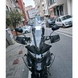 Motocam Zontes ZT 350 T2 Ön Cam 2025-2026 Model 55 cm Şeffaf Renkli 3 mm Motosiklet Rüzgarlık