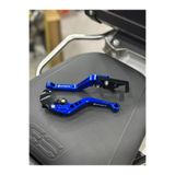 motoegzozcu CF Moto 250NK 250SR Ayarlanabilir Spor Manet Mavi