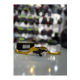 motoegzozcu Yamaha Nmax 125 155 Uyumlu Ayarlanabilir Spor Manet-Gold