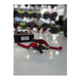 motoegzozcu Yamaha Nmax 125 155 Uyumlu Ayarlanabilir Spor Manet- Kırmızı