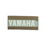 MotoExpress 20x5cm Yamaha Yazısı Etiketi Sticker Beyaz
