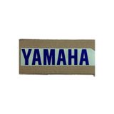 MotoExpress 20x5cm Yamaha Yazısı Etiketi Sticker Mavi