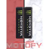 Motofy MONSTER ENERGY ÖN MAŞA 3D KABARTMALI 2'Lİ DAMLA STİCKER 9X2CM