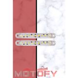 Motofy Motosıklet Otomobıl 9 Ledlı Beyaz Parmak Led Dekor Ve Farkındalık Ledı ( 2 Adet)