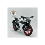 MotoGarage CFMoto 450 SR 1:12 Işıklı Diecast Maket Motor – Ledli Metal Model Motosiklet