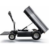 Motogp Elektrikli Profesyonel Yük Taşıma Arabası 500 Kg | Şarjlı, Güçlü Motor, Bahçe & Şantiye Dumper - Gri
