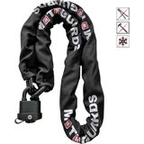 Motoguards 2metre Garde80 10mm Kesilmez Motosiklet Zinciri + Yale Y220b/51/118/1 - Pvc Kaplamalı Marine Asma Kilit
