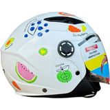 Motohat Crn Çocuk Kask ECE22.06 Belgeli (Çanta ve Stıcker Hediyeli)