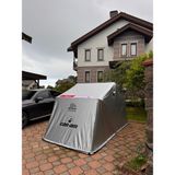Motokap 2 Motosiklet ve Atv Garajı Katlanır Portatif Koruma Kabini Su Geçirmez 180X175X350 cm
