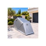MOTOKAP AKSESUAR MOTOKAP Katlanır Motosiklet Garajı Büyük Boy - Su Geçirmez Miflonlu Deri - 120x175x350 cm