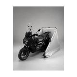 MOTOKAP AKSESUAR Yamaha XMAX 250 Çantalı Uyumlu Katlanır Motosiklet Garajı Portatif Motor Koruma Kabini Su Geçirmez Büyük Boy 120x175x350 cm