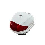 Motokit 35 Litre Universal Sırt Dayamalı Motosiklet Çantası Beyaz