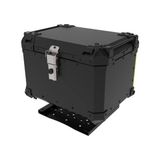 Motokit 38 Litre Universal Alüminyum Standart Motosiklet Çantası Siyah
