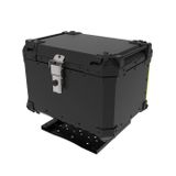 Motokit 57 Litre Universal Alüminyum Standart Motosiklet Çantası Siyah