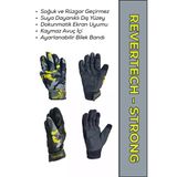 Motokıt Revertech Strong Komando / Su Ve Rüzgar Geçirmez Kışlık Motosiklet Eldiveni + Buff Hediyeli