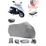 Motolux Ceo 110 Branda Gri Arka Çanta Uyumlu(Topcase) Motosiket Brandası Motor Örtüsü Çadır Su Geçirmez Motosiklet Kılıfı Motor Brandası,lastikli,taşıma Torbalı
