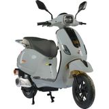 Motolüx E-Vintage Elektrikli Motosiklet 72V 20 Ah Batarya 250 kg Taşıma Kapasitesi 2 Tekerlek - Gri