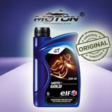 Moton Elf Moto 4 Gold 20W-40 4t 1 Litre Mineral Motosiklet Motor Yağı (Jaso Ma2 / Apı Sn)