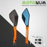 Motonum Apec Ps3 Modifiye Ayna-Turuncu Renk-A53118