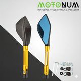 Motonum Arora Mojito 125 Modifiye Ayna-Sarı Renk-A33086