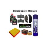 Motonum Cf Moto Nk 250 Ön Arka Fren Balata takımı ve Bakım Seti Motul 5100