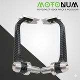 Motonum Honda Cbf 150 Manet Koruma Karbon Desenli-Gri Detaylı-Mkm02691