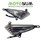 Motonum Honda Cbf 150 Ön Sinyal Takım Beyaz M2019