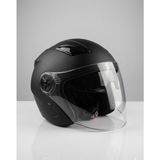 Motopya Oso Polar Güneş Gözlüklü Vizörlü Açık Motosiklet Kaskı Yarım Kask
