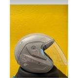 Motopya Yarım Model Kask - Açık Kask,motosiklet Kaskı Beden Kafa Ölçümü 59/60 cm Açık Kasklar Yarım Kask