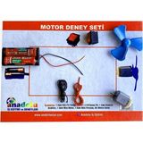 Motor Deneyi Seti - 10 cm