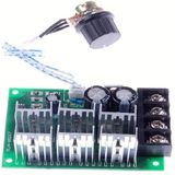 Motor Hız Kontrol Cihazı - Ayarlı Pwm Hız Kontrol Regülatörü - 2000w 9v-55v Dc 40a