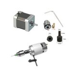 Motor için Anahtar Sıkmalı Mini Mandrel 4 MM Mandren 5-3.2 MM Kapli