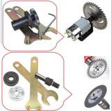 Motor Kaplini ve Matkap Için 2li Disk Bağlama Adaptör Aparat Seti Okul Proje Ödev Uygulama Arge - 5mm
