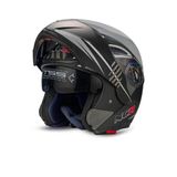 Motor Kask Çene Açılır Gözlüklü Ncr - 158 - Monster Siyah Monster Siyah