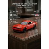Motor Max 1:24 Ölçek 2018 Dodge Challenger SRT Hellcat Widebody Diecast Model Araba - Kırmızı