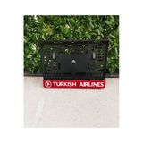 Motor Plakalık Turkısh Aırlınes Kırmızı Takmatik Lazer Kesim Pleksi ( 1 Adet)