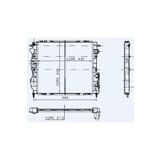 Motor Radyatoru Clıo 1,7 / 1,8 Mekanık Klımalı (430x400x21,5) / (2 Sıra Pa Sıstem) Baccara