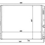 Motor Radyatoru Logan Sandero Iı 1,2 / 1,4 / 1,6 - Nrf 53069a