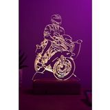 Motor Sevenlere Hediye 16 Renk Kumandalı Gece Lambası