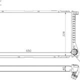 MOTOR SU RADYATORU BMW E39 M47 M57 98-04 ORIS BBM904040