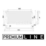 MOTOR SU RADYATORU BMW F45 F46 F48 F39 MINI F56 F60 PREMIUM LINE
