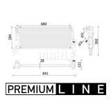 Motor Su Radyatoru Bmw F45 F48 Mını F54 F56 F60 Premıum Lıne