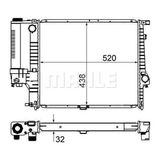 MOTOR SU RADYATORU BMW M20 B20 B25 M50 B20 E34 90 95 M40 E30 87 91