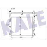 MOTOR SU RADYATORU KANGOO III 1,5DCI / 1,6 08> , CITAN 415 12>