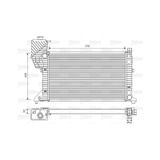 Motor Su Radyatoru Mercedes Sprınter B901 B904 96 06