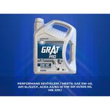 Motor Yağı 5 Litre 5W40 Tam Sentetik Apı Sl / Cf – Grat