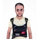Motorcu Göğüs Çantası Reflektörlü Su Geçirmez Kan Grubu Ab+