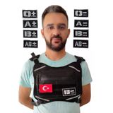 Motorcu Gogus Cantasi Reflektorlu Su Gecirmez Kan Grubu