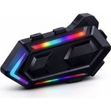 Motorcu Kask Kulaklığı Intercom Bluetooth Su Geçirmez - Siyah