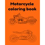 Motorcycle Coloring Book